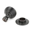 Aged Bronze Heavy Beehive Mortice/Rim Knob Set