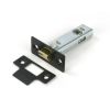 Black 3" Tubular Mortice Latch