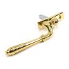 Polished Brass Reeded Espag - RH