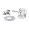 Satin Chrome Round Bathroom Thumbturn