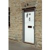 Black Pear Shaped Door Knocker