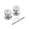 Carter Mortice Door Knob Polished Nickel