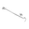 Silent Cabin Hook 10" - 250mm Polished Chrome