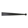 Black 18" Penny End Hinge Front (pair)