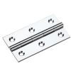 Zoo Hardware Solid drawn brass butt hinge - 75 x 41 x 2mm - Polished Chrome