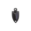 Zoo Hardware Shield Escutcheon with Cover - Standard - 2" - Black