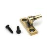 Aged Brass Cranked Casement Stay Pin