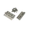 Satin SS (304) 3" Ball Bearing Butt Hinge (pair)