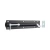 Iron Barrel Bolt - Necked 8" Black