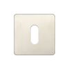 Square Standard Keyway Escutcheon - By Frelan Hardware - JSS10