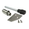 Satin Marine SS (316) Key-Flush Sash Stop