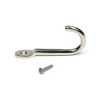 Polished Nickel Traditional Coat Hook