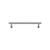 Heritage Brass Cabinet Pull Step Design with 16mm Rose 96mm CTC Polished Nickel finish