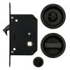 Zoo Hardware Sliding Door Lock Set - Suitable for 35-45mm Thick Doors - Bronze