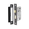 3" CE 3 Lever Mortice Sash Lock FD60 - Matt Black