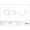 Pewter Mounting Bracket (pair)