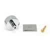 Polished Chrome Judd Cabinet Knob - 32mm (Square)
