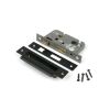 Black 2½" Euro Profile Sash Lock
