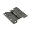 Pewter 4" x 2" x 4" Parliament Hinge (pair) ss
