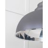 Smooth Nickel Harborne Pendant in Bluff