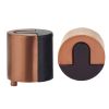 Zoo Hardware Door Stop Floor Mounted - Large Round - 40mm dia - Bronze