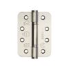 Certifire Stainless Steel Grade 13 Radiused Polymer Bearing Hinges 3 Knuckle (PCK 3) 102x76x3mm Sati - By Frelan Hardware - J9633SSS