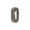 CRES Oval Dark Bronze Euro Escutcheon - By Frelan Hardware - CRES403DB