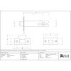 Satin SS 4" Heavy Duty Latch