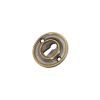 Slimline Standard Escutcheon Aged Brass