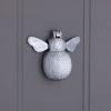 Bumble Bee Door Knocker Satin Chrome