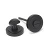 Aged Bronze Round Thumbturn Set (Art Deco)