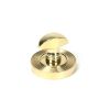 Polished Brass Round Thumbturn Set (Beehive)
