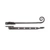 Zoo Hardware Curly Tail Casement Stay - 10" - Black