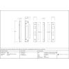 Satin SS ½" Rebate Kit for Sash Lock