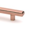 Polished Bronze Scully Pull Handle - Small