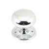 Polished Chrome 49mm Mushroom Mortice/Rim Knob Set