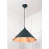Hammered Copper Hockley Pendant in Dingle