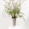 Smooth Nickel Flora Vase