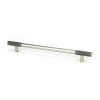 Pewter Half Brompton Pull Handle - Large