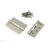 Polished Nickel 4" Ball Bearing Butt Hinge (pair) ss