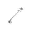 Zoo Hardware Cabin Hook (Heavyweight) 8" - Satin