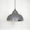 Smooth Nickel Harborne Pendant in Bluff