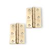 CE7 Mild Steel BB Butt Hinge - Electro Brass