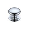Zoo Hardware Victorian Cupboard Knob 38mm dia. - Chrome