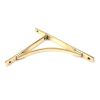 Aged Brass Apperley Shelf Bracket (260mm x 200mm)