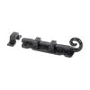 Black 4" Straight Monkeytail Bolt