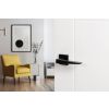 Oro&Oro Ivy Lever Door Handle on Square Rose - Matt Black