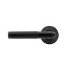 Black Brompton Lever on Rose Set (Beehive)