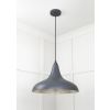 Smooth Nickel Frankley Pendant in Slate