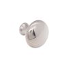 Mushroom 32mm Cupboard Knob Polished Nickel